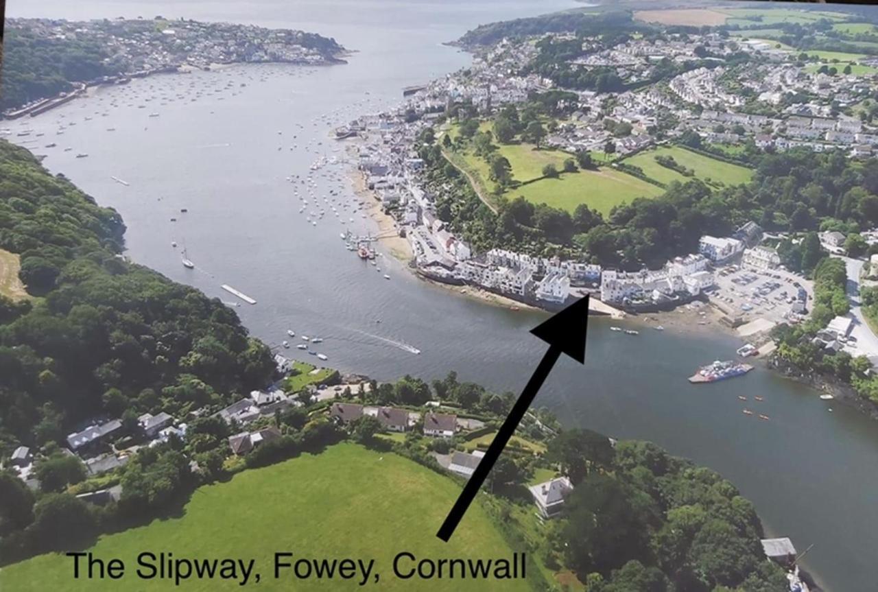 The Slipway Fowey Harbour Parking 1 Min & Garden Villa Eksteriør billede