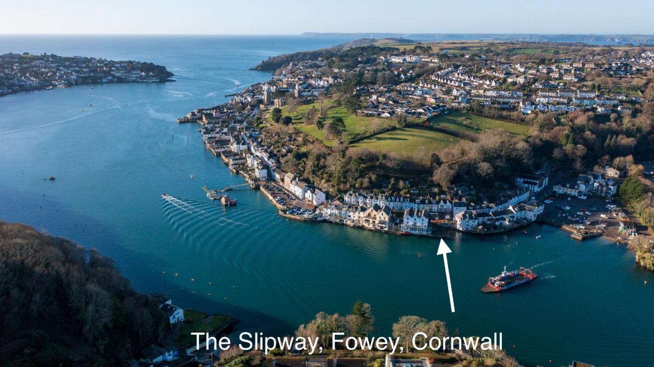 The Slipway Fowey Harbour Parking 1 Min & Garden Villa Eksteriør billede